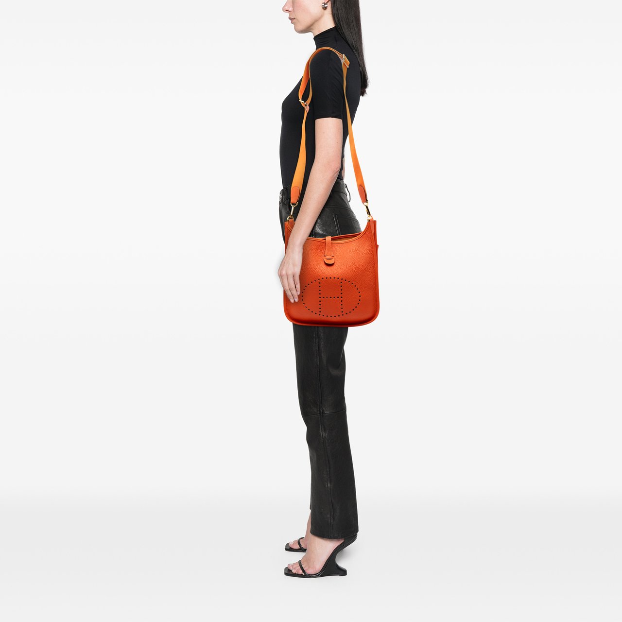 Hermès Clemence Evelyne III 29 Oranje