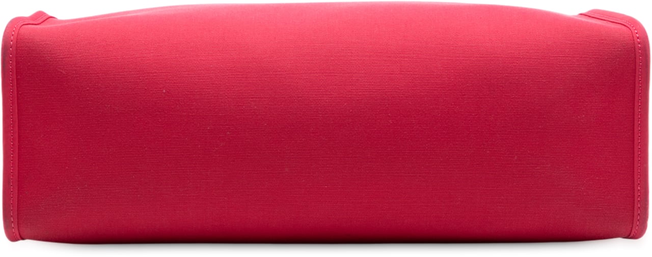 Hermès Toile Herbag Zip 31 Roze