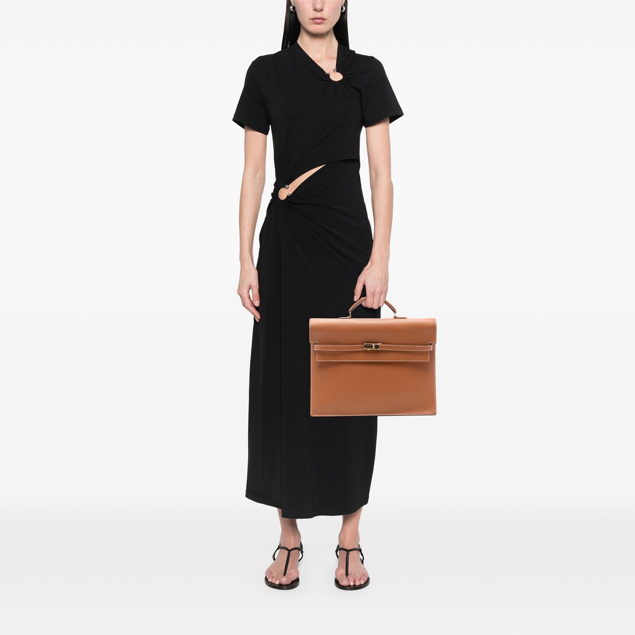 Hermès Epsom Kelly Depeches 38 Bruin