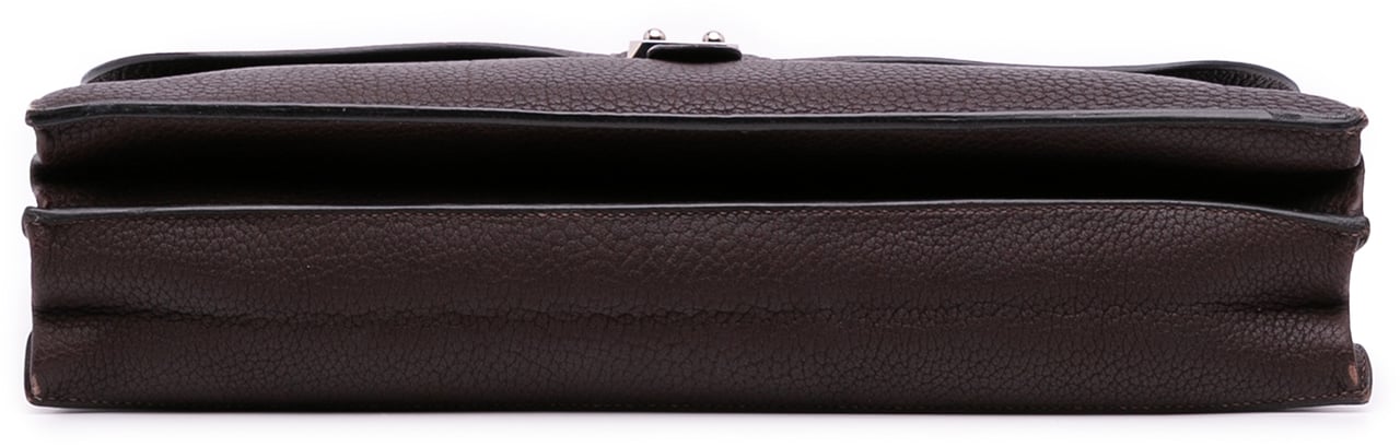 Hermès Togo Sac a Depeches 41 Bruin