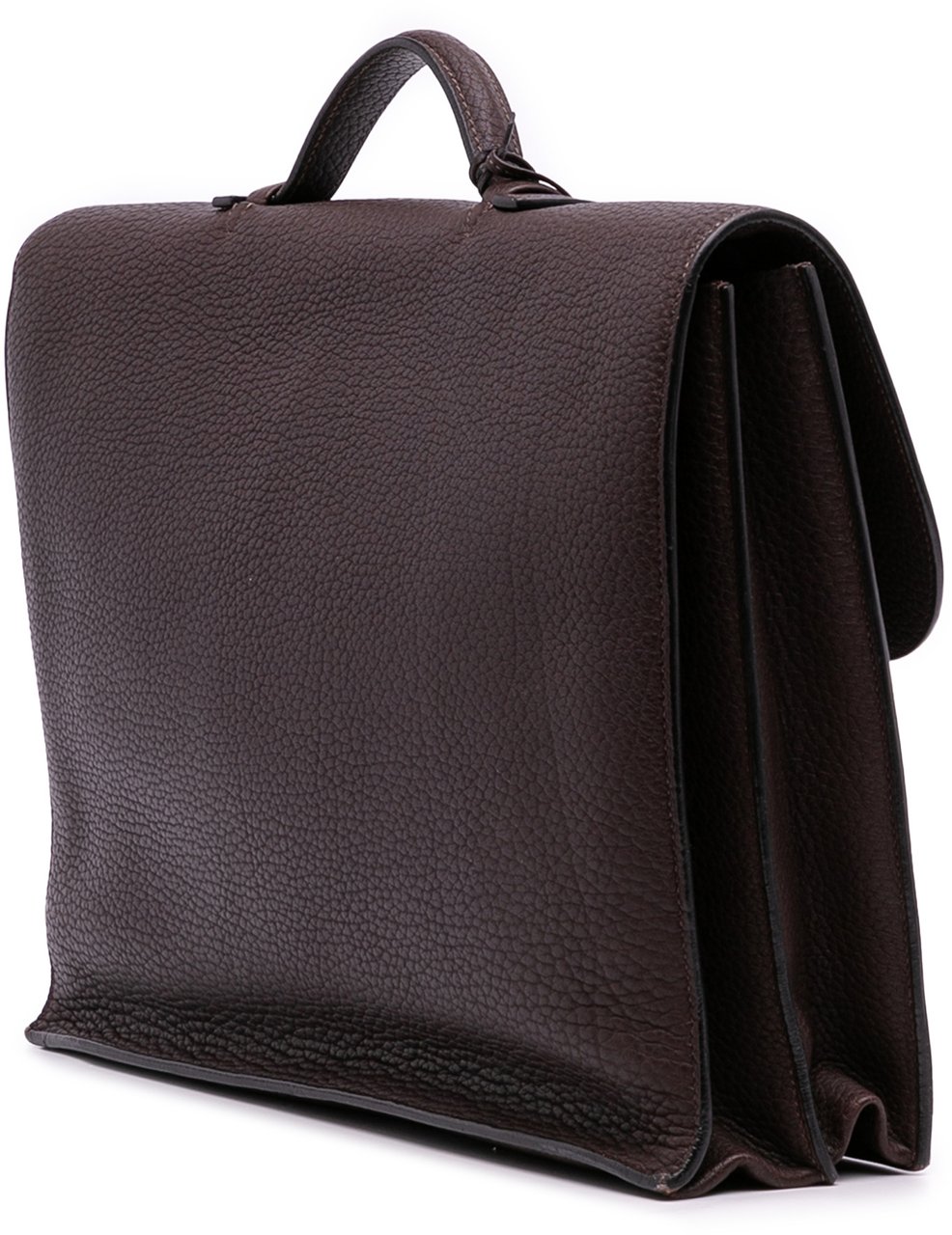 Hermès Togo Sac a Depeches 41 Bruin