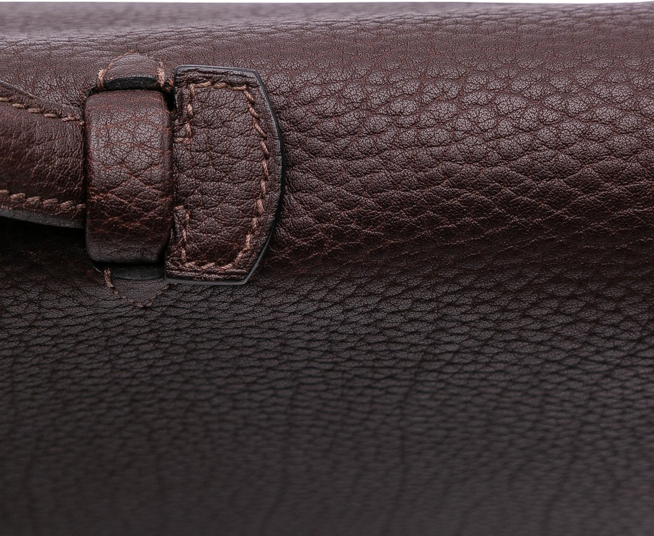 Hermès Togo Sac a Depeches 41 Bruin