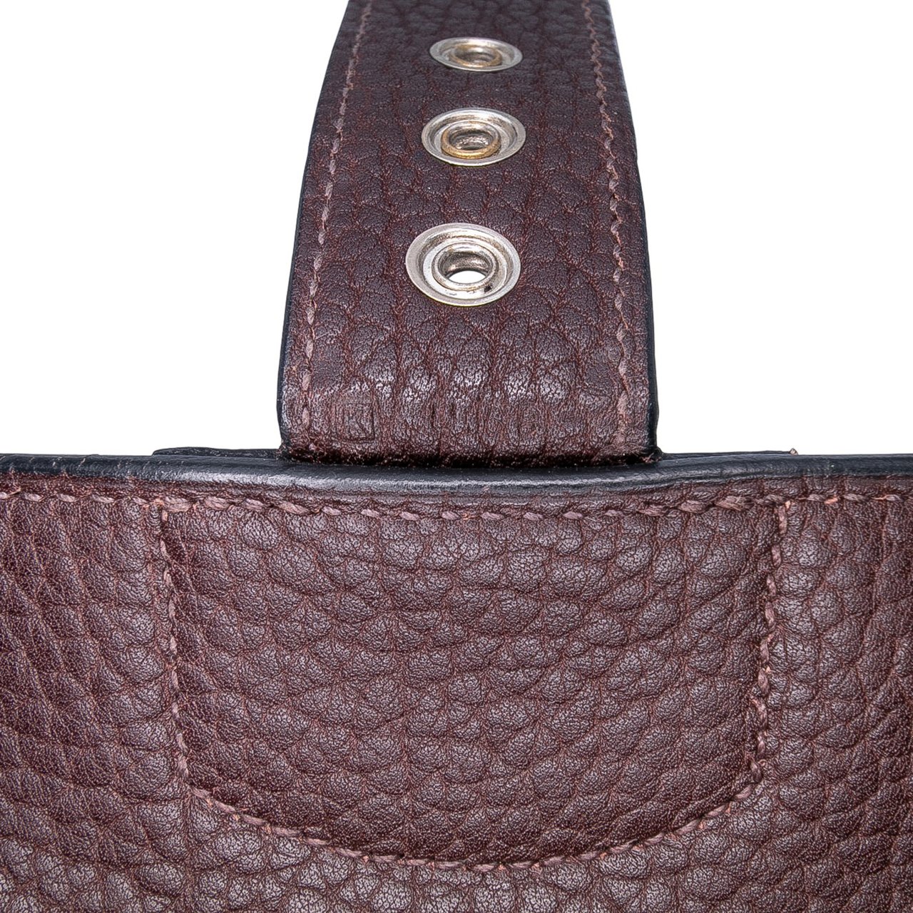 Hermès Togo Sac a Depeches 41 Bruin