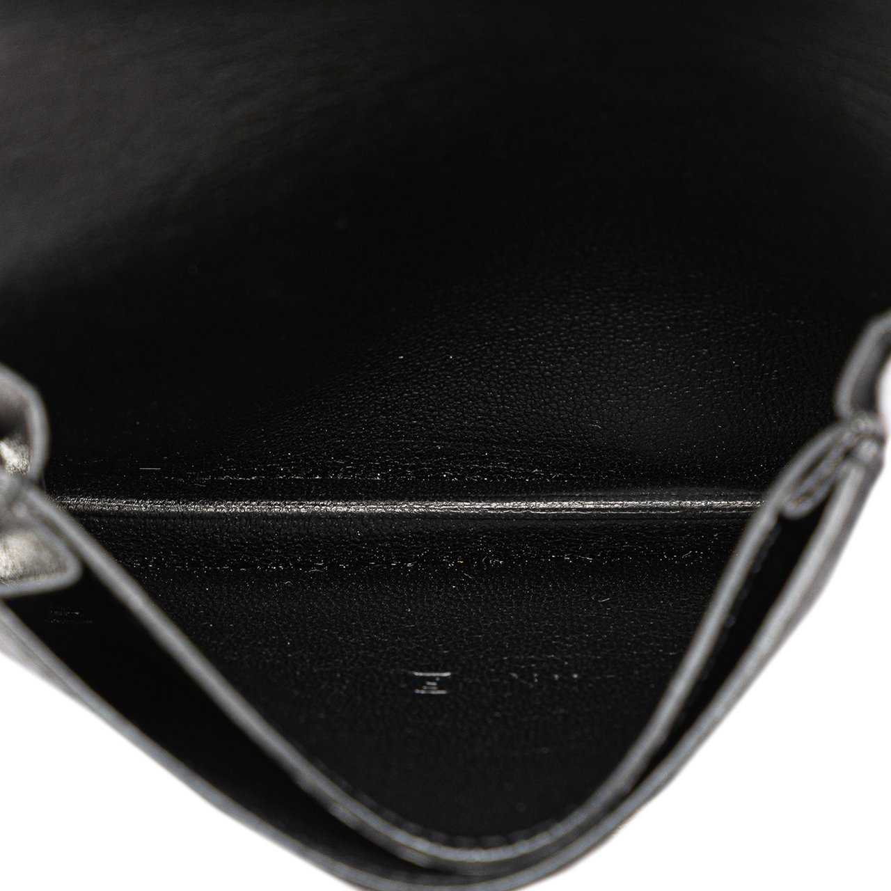 Hermès Box Calf Card Holder Zwart