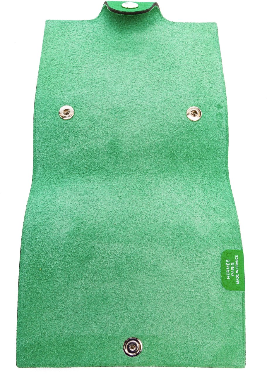 Hermès Togo Ulysse Notebook Cover TPM Groen