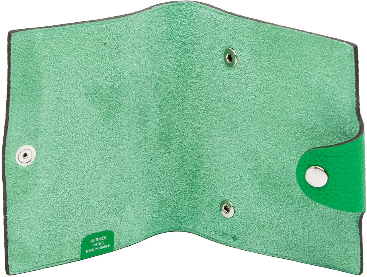 Hermès Togo Ulysse Notebook Cover TPM Groen