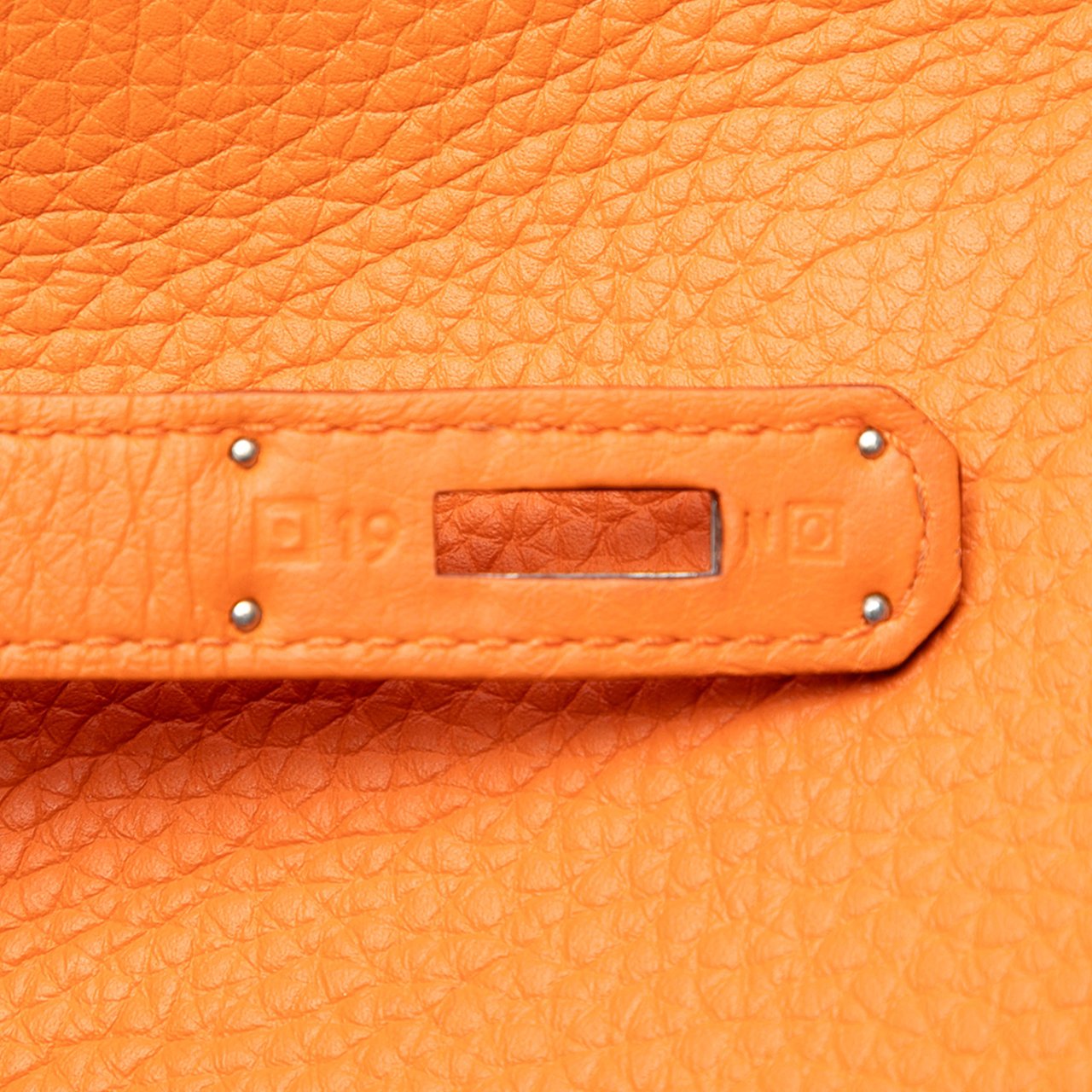 Hermès Togo Kelly II Retourne 35 Oranje
