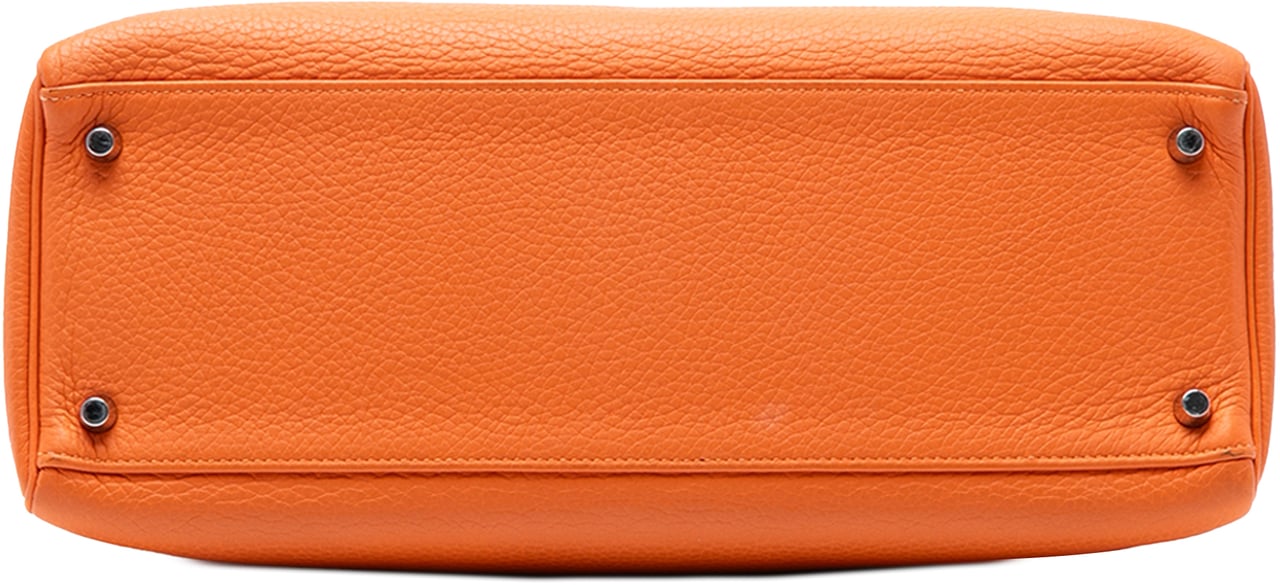 Hermès Togo Kelly II Retourne 35 Oranje