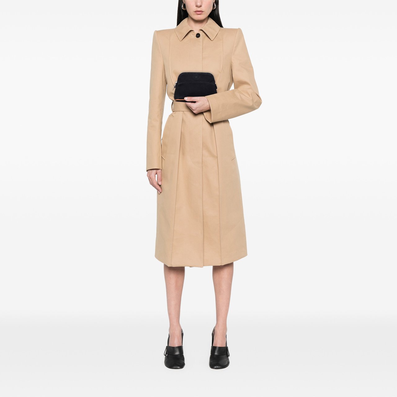 Hermès Toile Bolide Trousse de Voyage PM Zwart