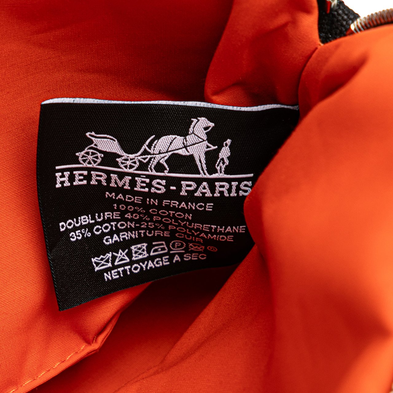 Hermès Toile Bolide Trousse de Voyage PM Zwart
