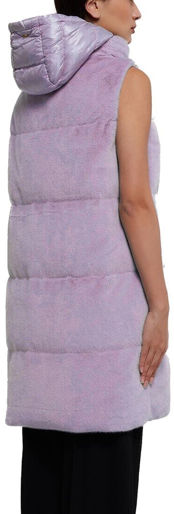 Herno Herno Purple Polyamide Coat Paars