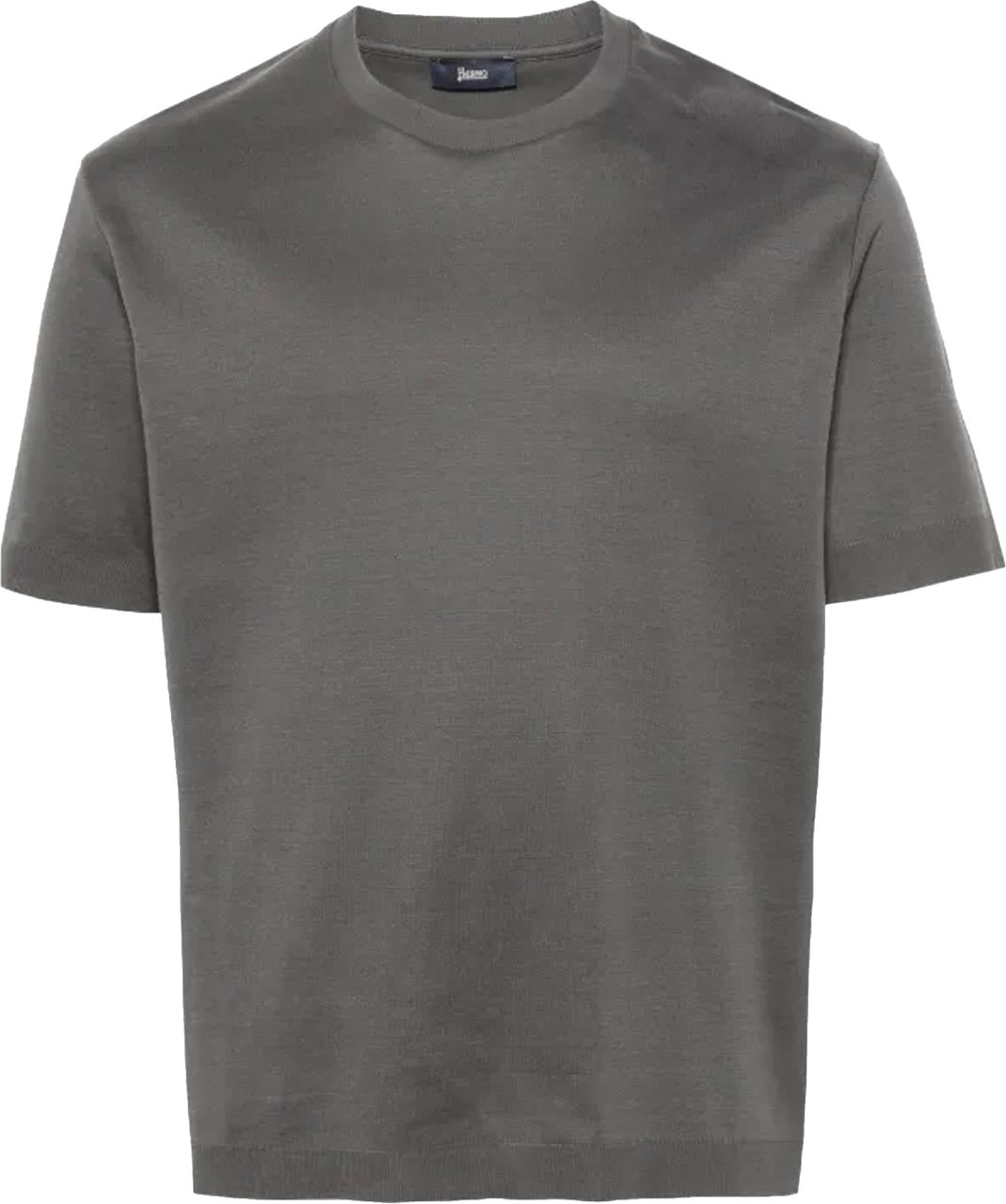 Herno Silk Blend T-shirt Grijs