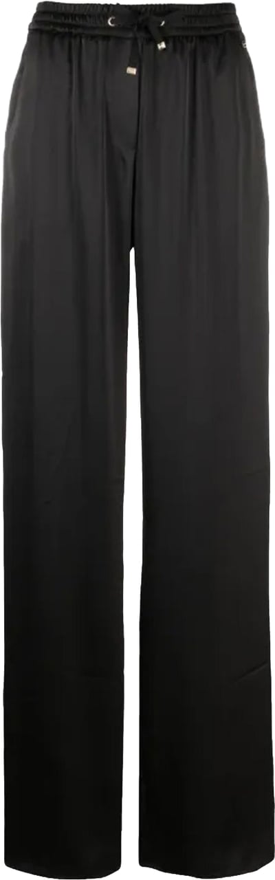 Herno High-Waist Palazzo Pants Zwart