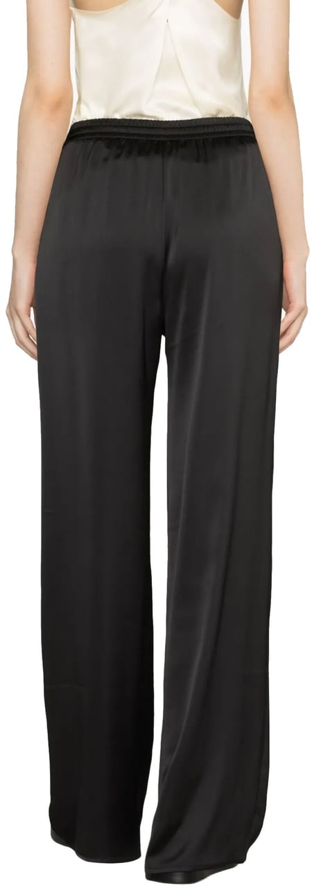 Herno High-Waist Palazzo Pants Zwart