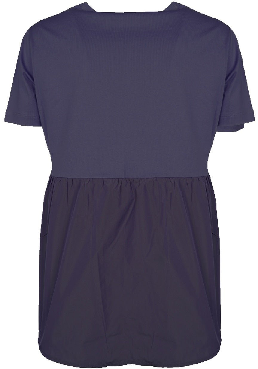 Herno Cotton T-shirt Blauw