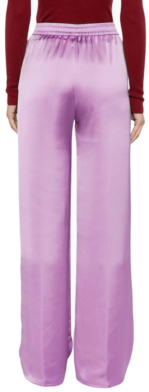 Herno High-Waist Palazzo Pants Paars