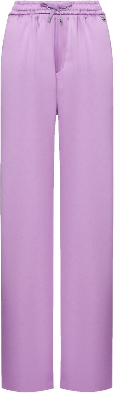 Herno High-Waist Palazzo Pants Paars