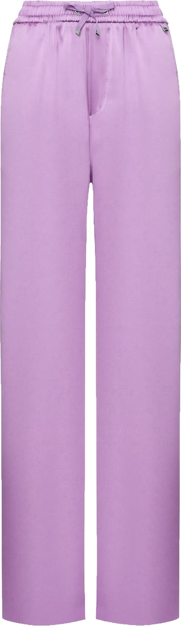 Herno High-Waist Palazzo Pants Paars