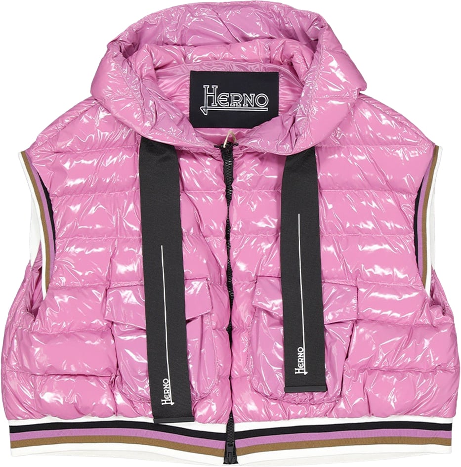 Herno Down Vest Jacket Roze