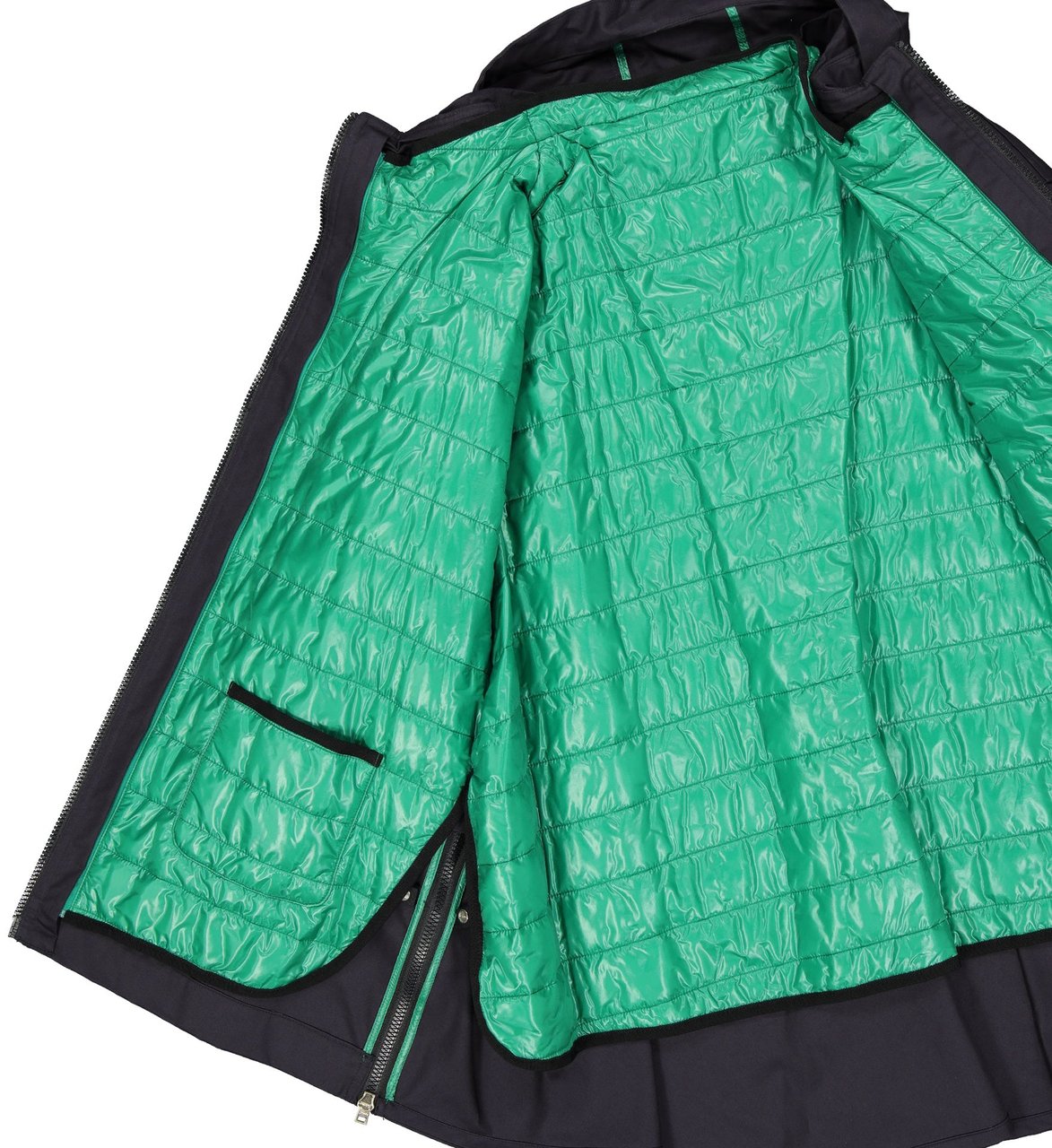 Herno Hooded Jacket Blauw