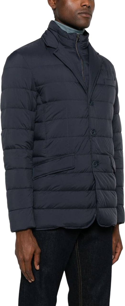 Herno Coats Navy Navy