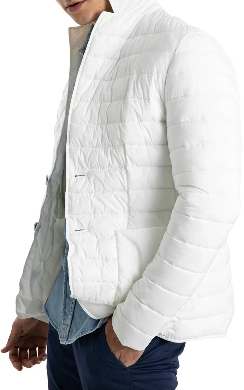 Herno Herno Jackets White Man Dierenprint