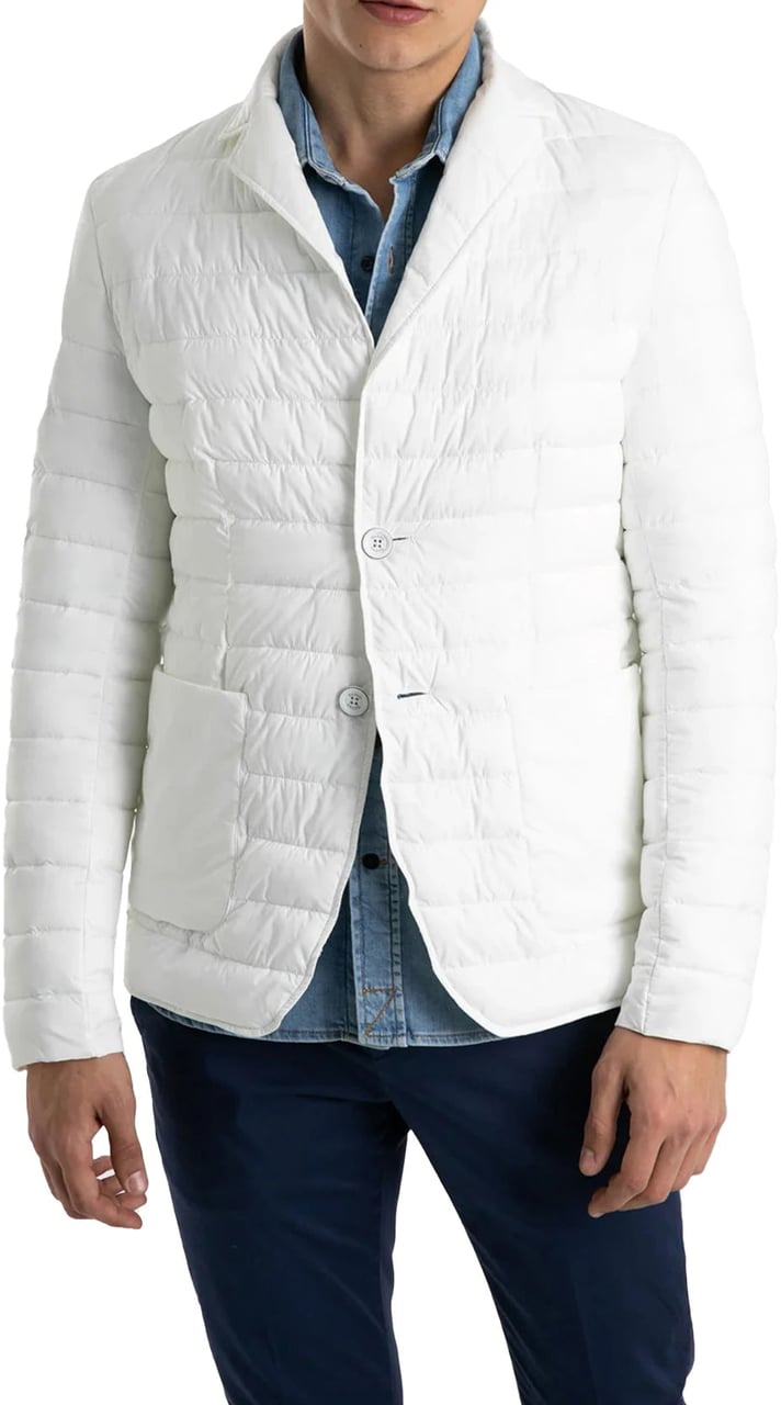 Herno Herno Jackets White Man Dierenprint
