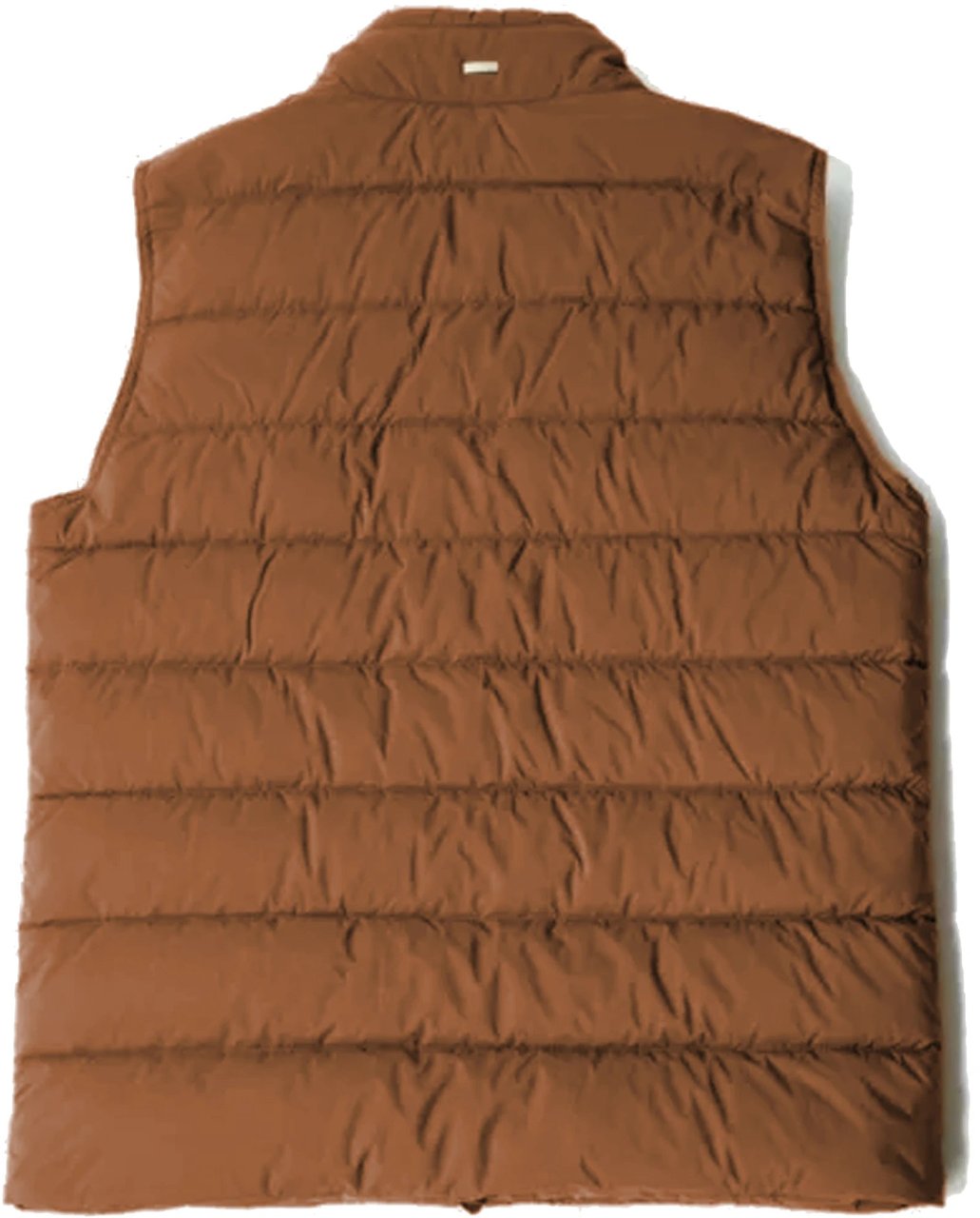 Herno Herno Vest Brown Man Dierenprint