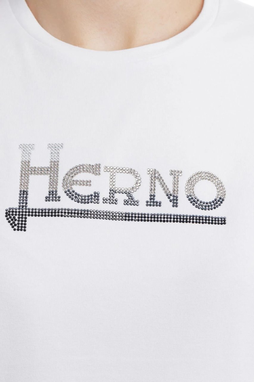 Herno Herno T-shirt & Top White Woman Dierenprint