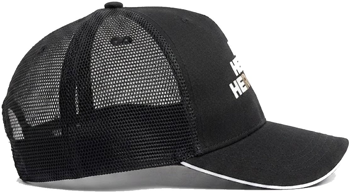 Herno Logo Baseball Mesh Cap Zwart