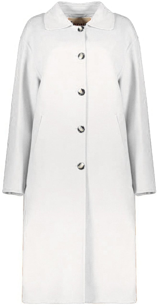 HERNO Wool Coat Wit