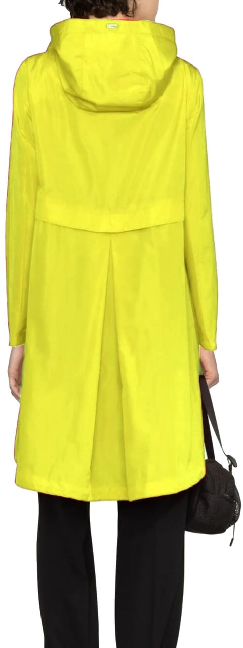 Herno Lightweight Parka Coat Geel