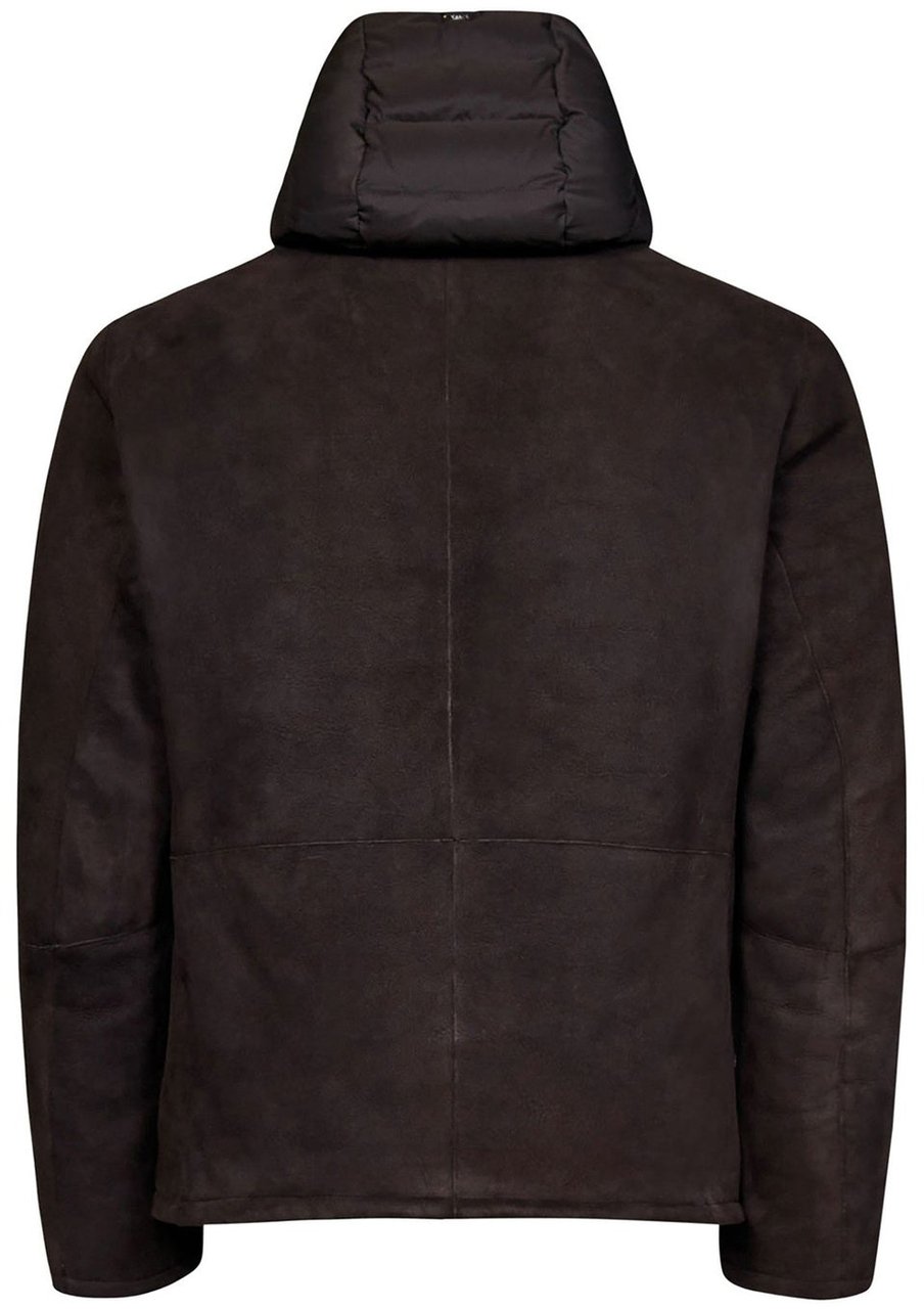 HERNO Shearling Jacket Bruin