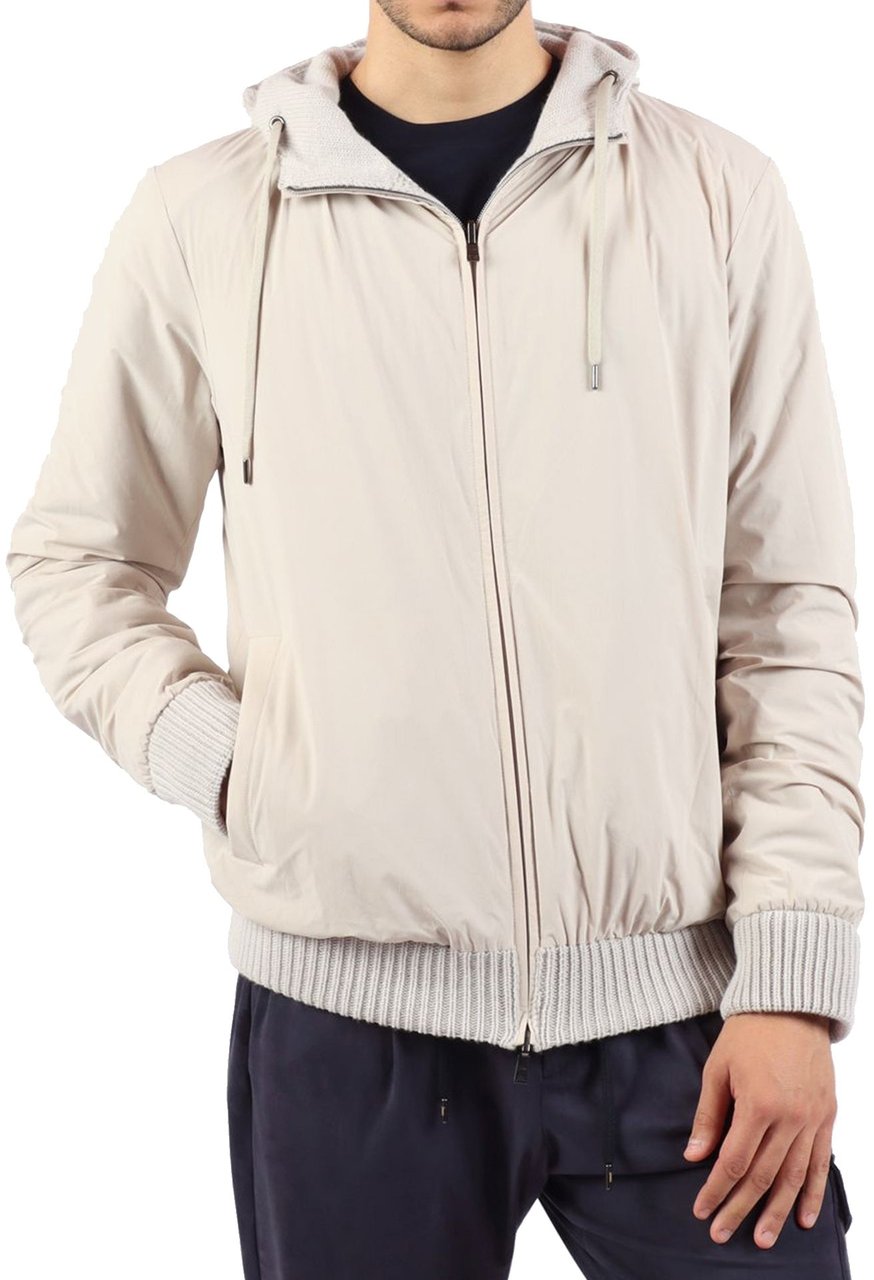 HERNO Reversible Bomber jacket Grijs