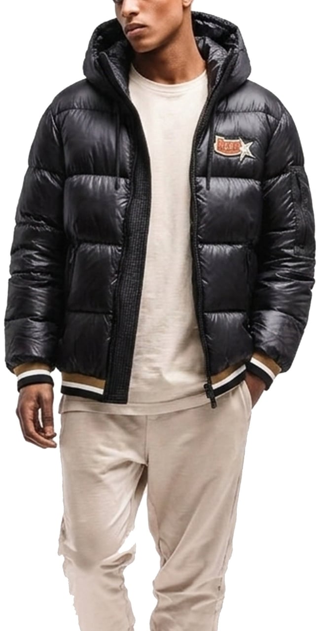 HERNO Down Bomber Jacket Zwart