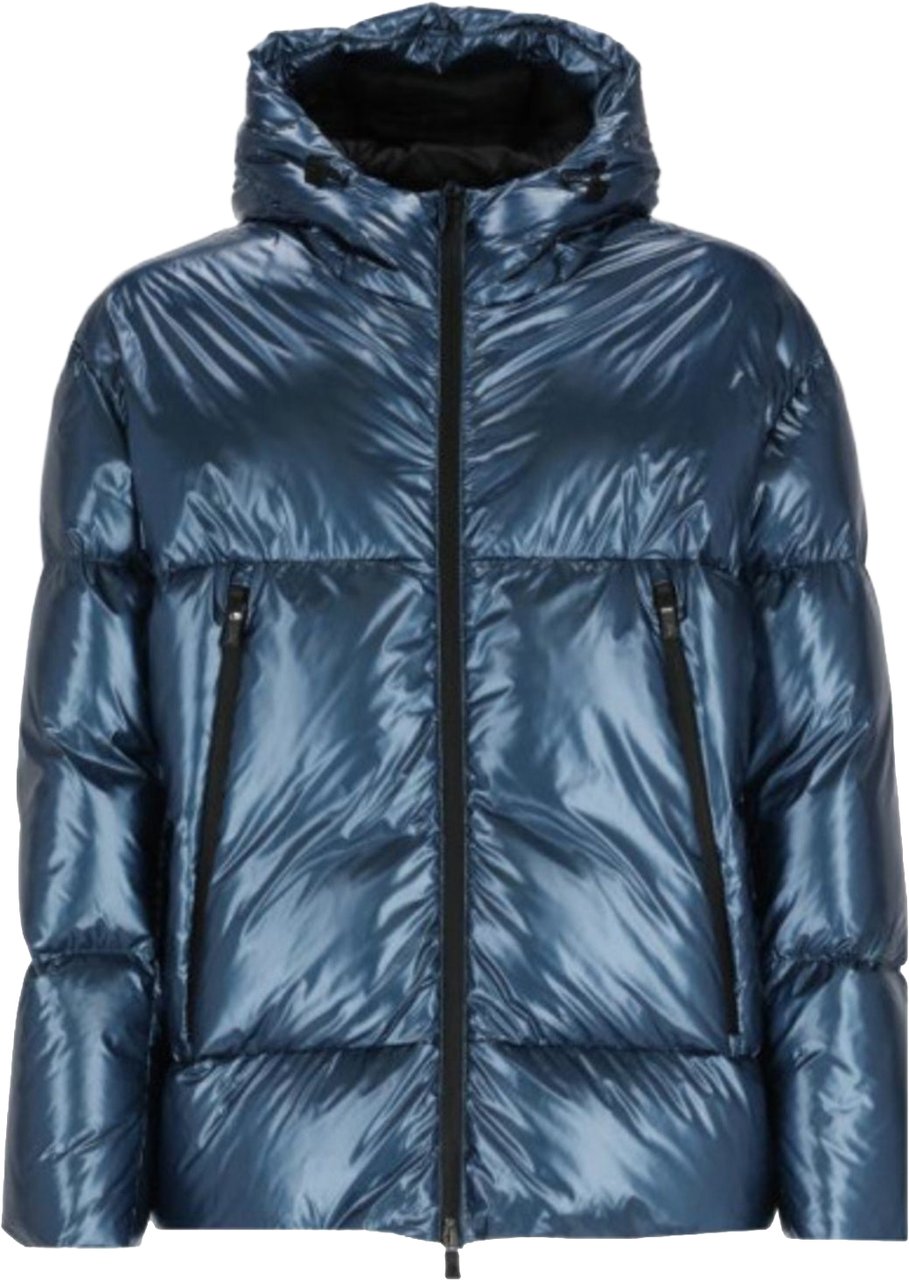 HERNO LAMINAR DOWN JACKET Blauw