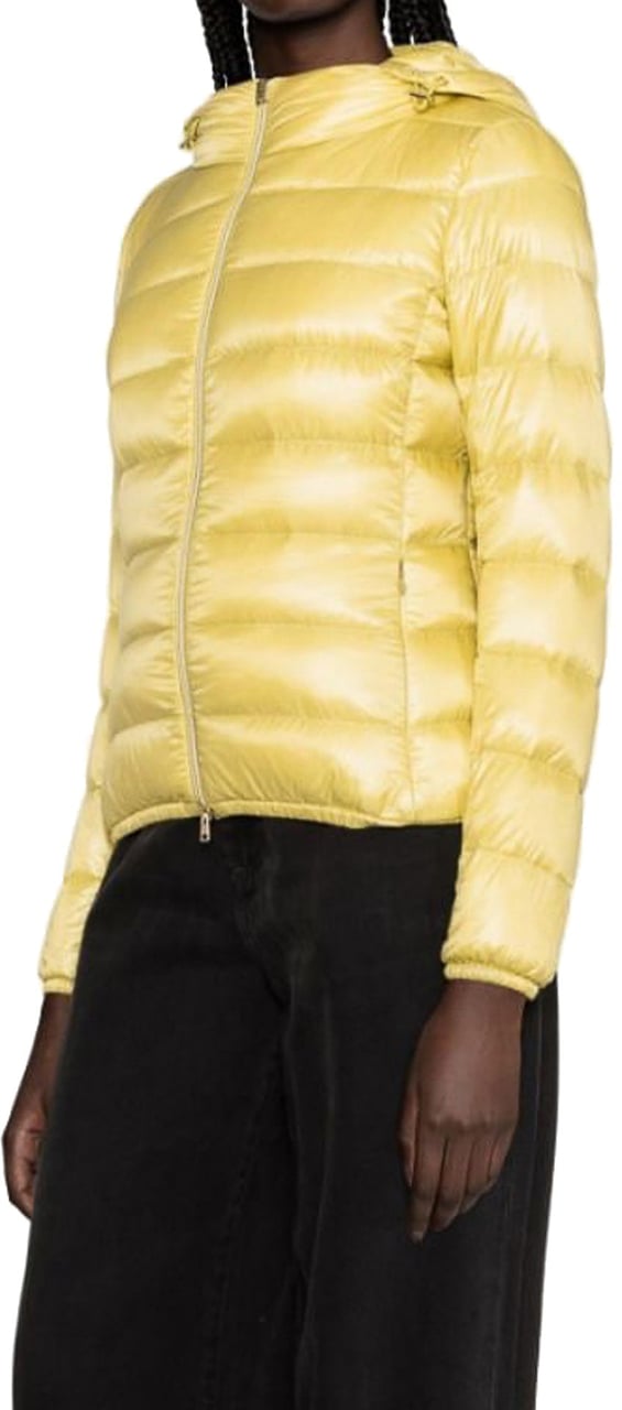 Herno Giada down jacket Geel