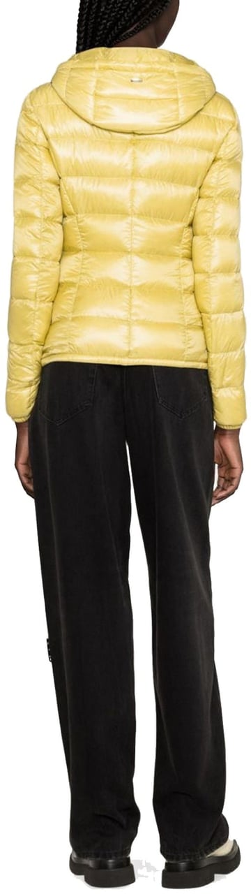Herno Giada down jacket Geel