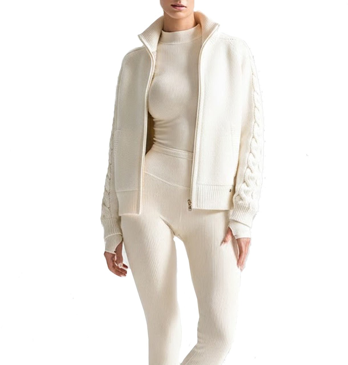 HERNO Cashmere Cardigan Wit