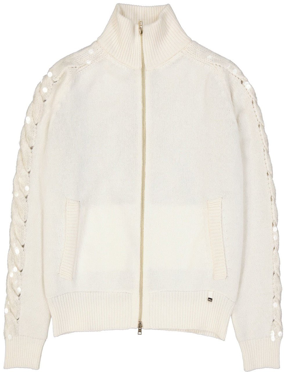 HERNO Cashmere Cardigan Wit