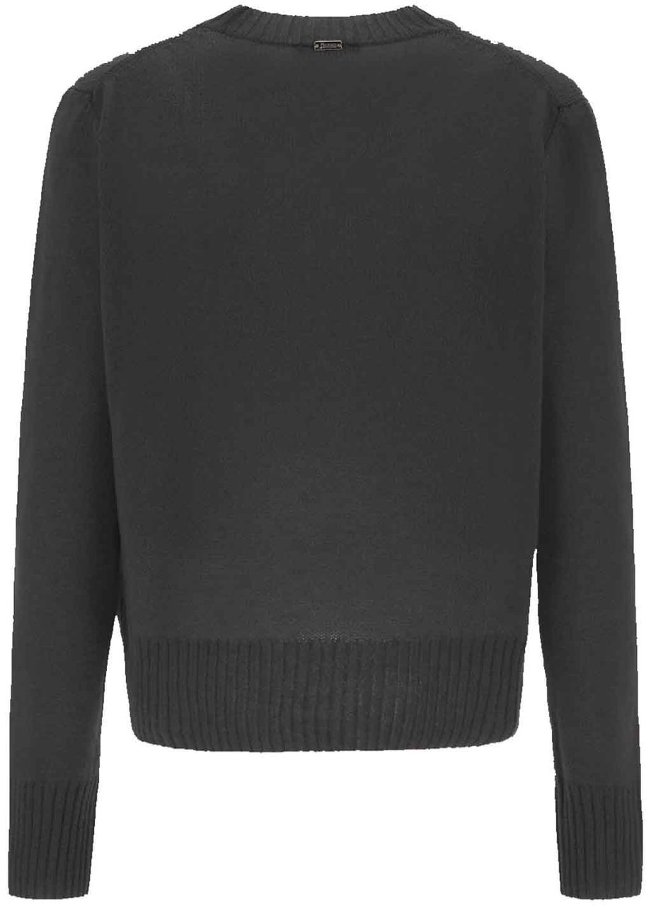 HERNO Cashmere Sweater Zwart