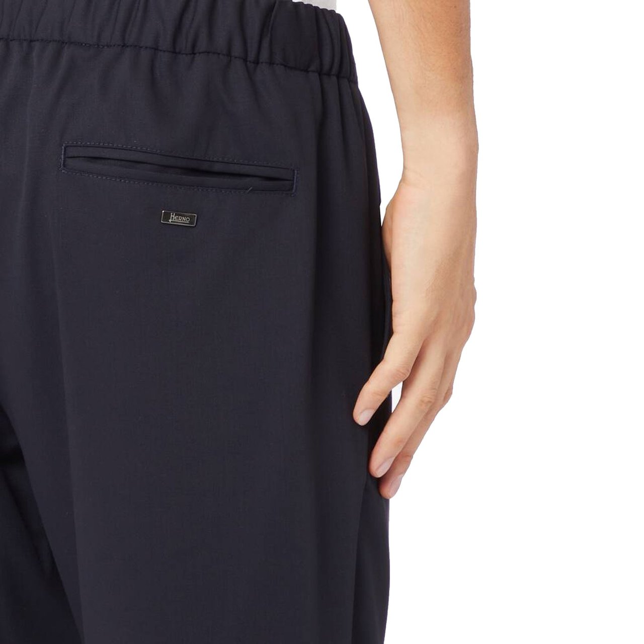 Herno Casual Wool Pants Divers