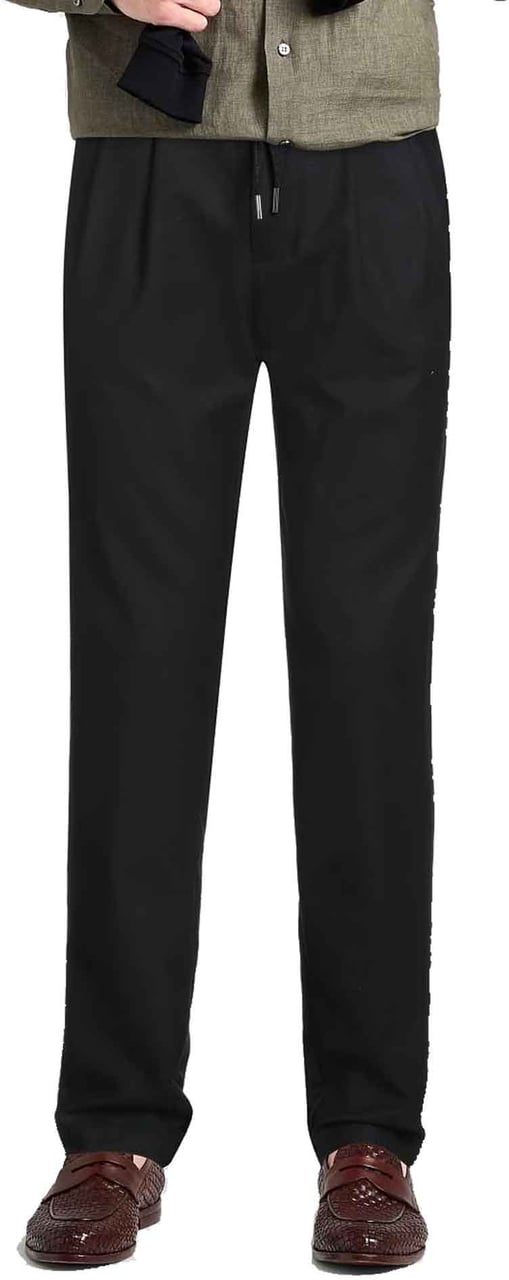HERNO Casual pants Zwart