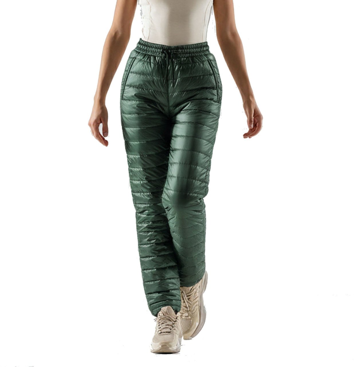 HERNO Down Pants Groen