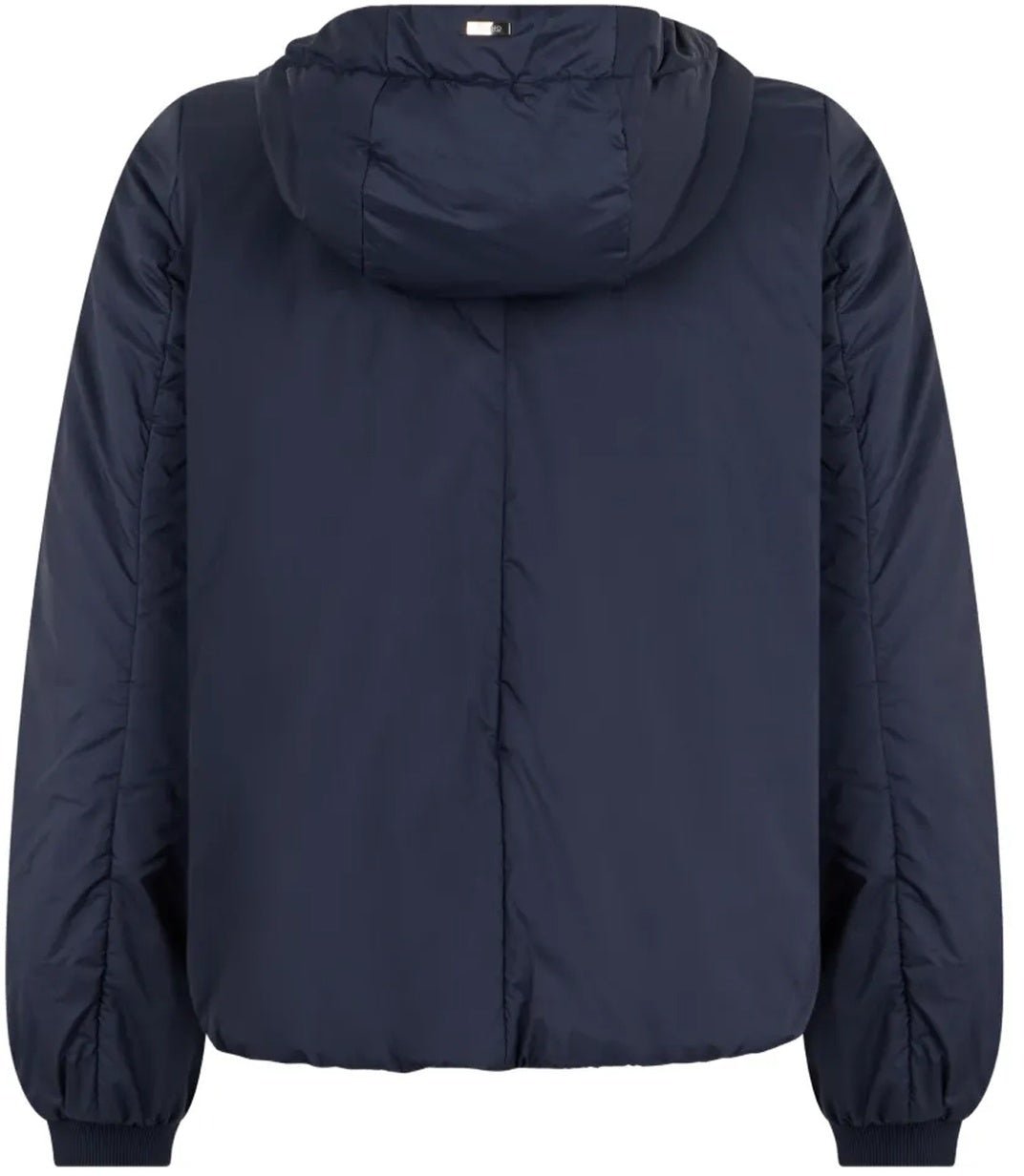 Herno Hooded Padded Jacket Blauw