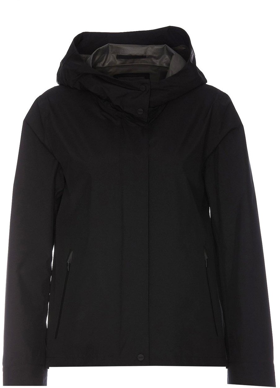 Herno Hooded Cape Jacket Divers
