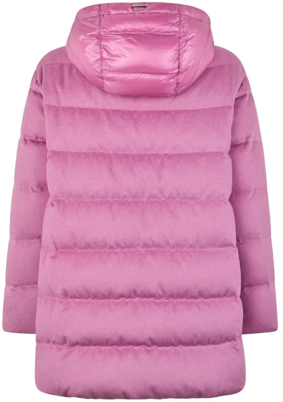 Herno Cashmere Down Jacket Roze