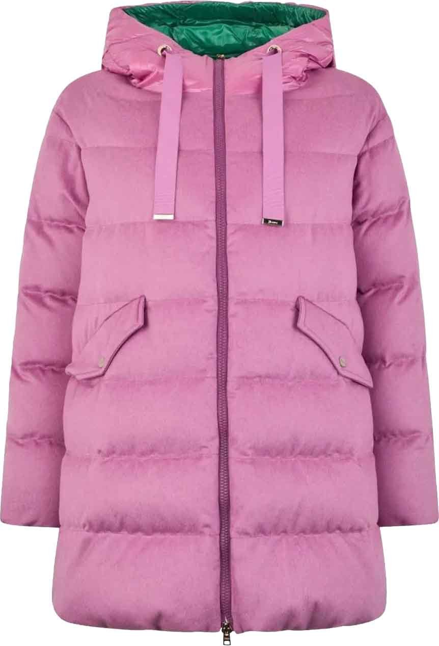 Herno Cashmere Down Jacket Roze