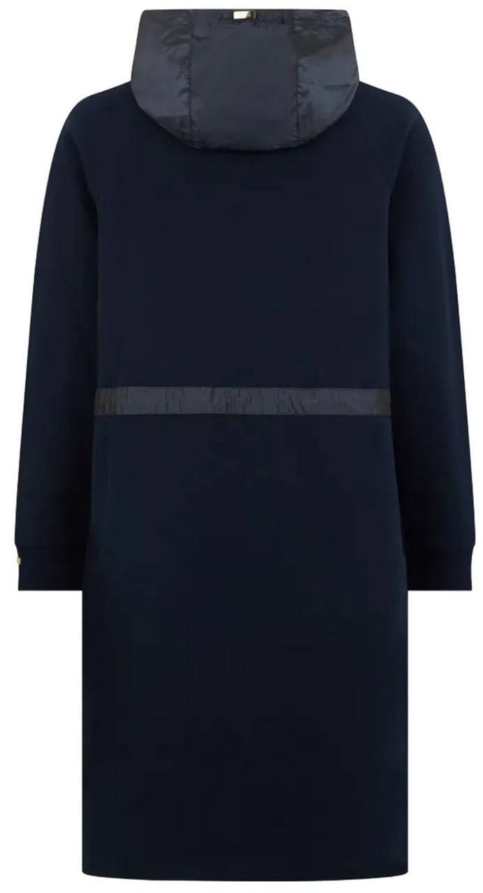 Herno Hooded Coat Blauw