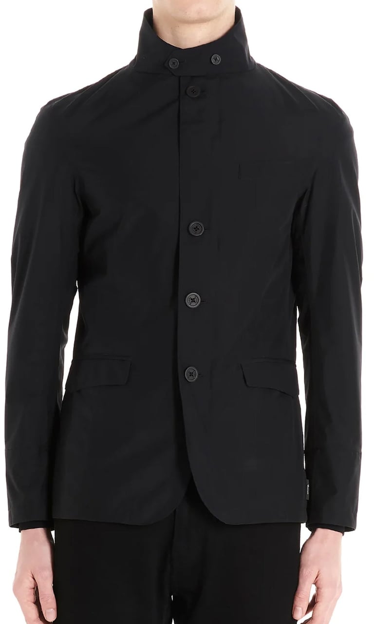 Herno High-Neck Jacket Zwart